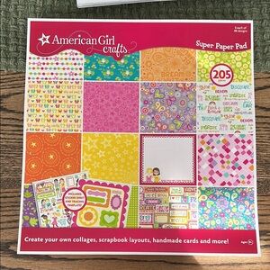 NEW American Girl Crafts Super Paper Pad